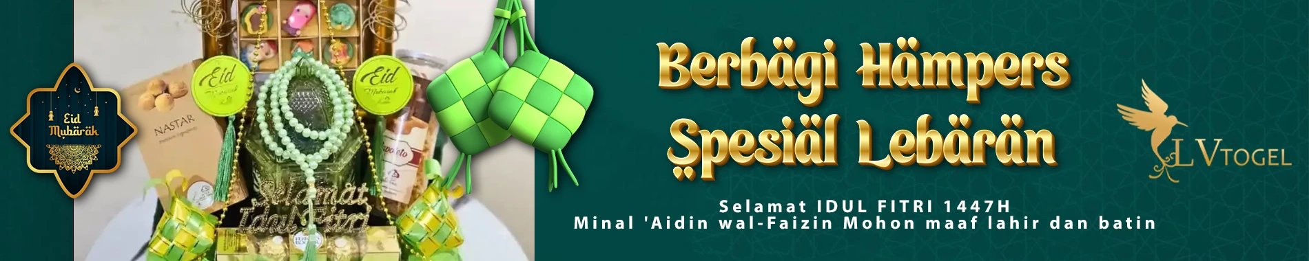 LVTOGEL BERBAGI HAMPERS UNTUK MEMBER SETIA